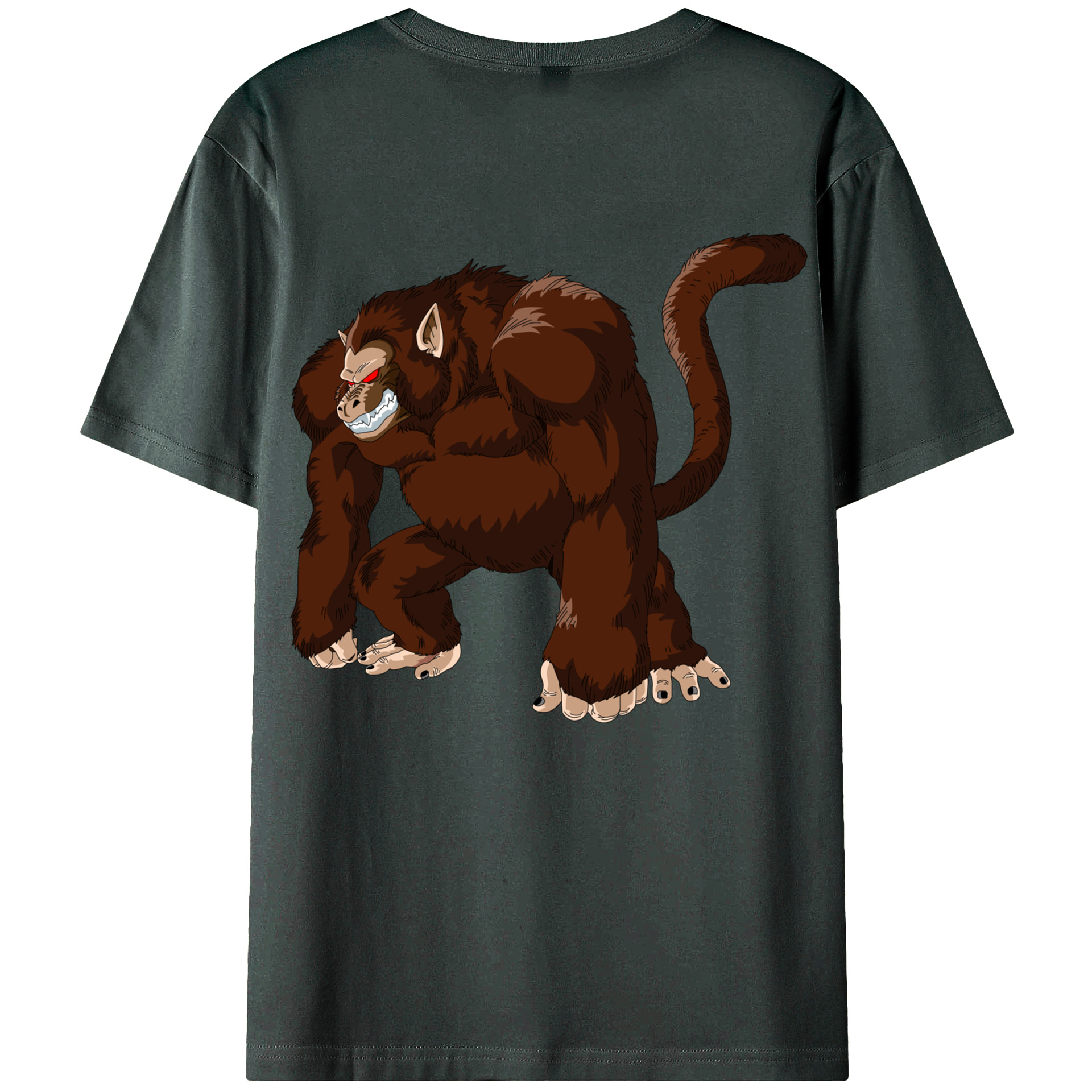 （画像用） ドラゴンボール DRAGON BALL 綿100％ メンズ半袖Tシャツ（バックプリント） 通気性